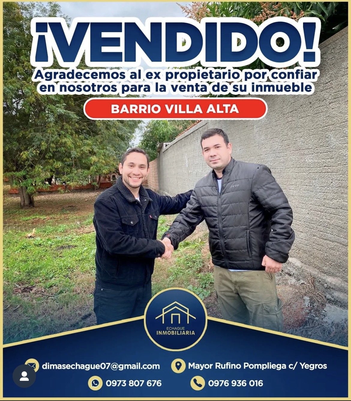 ¡VENDIDO! Barrio Villa Alta