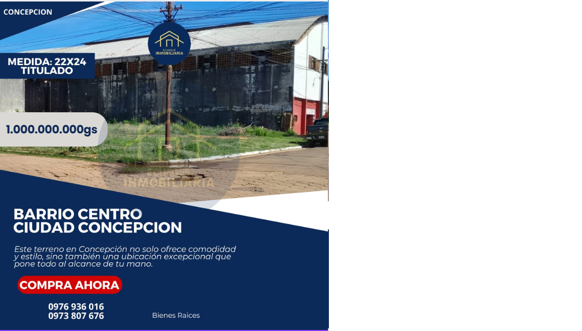 Terreno Barrio Centro, Concepción